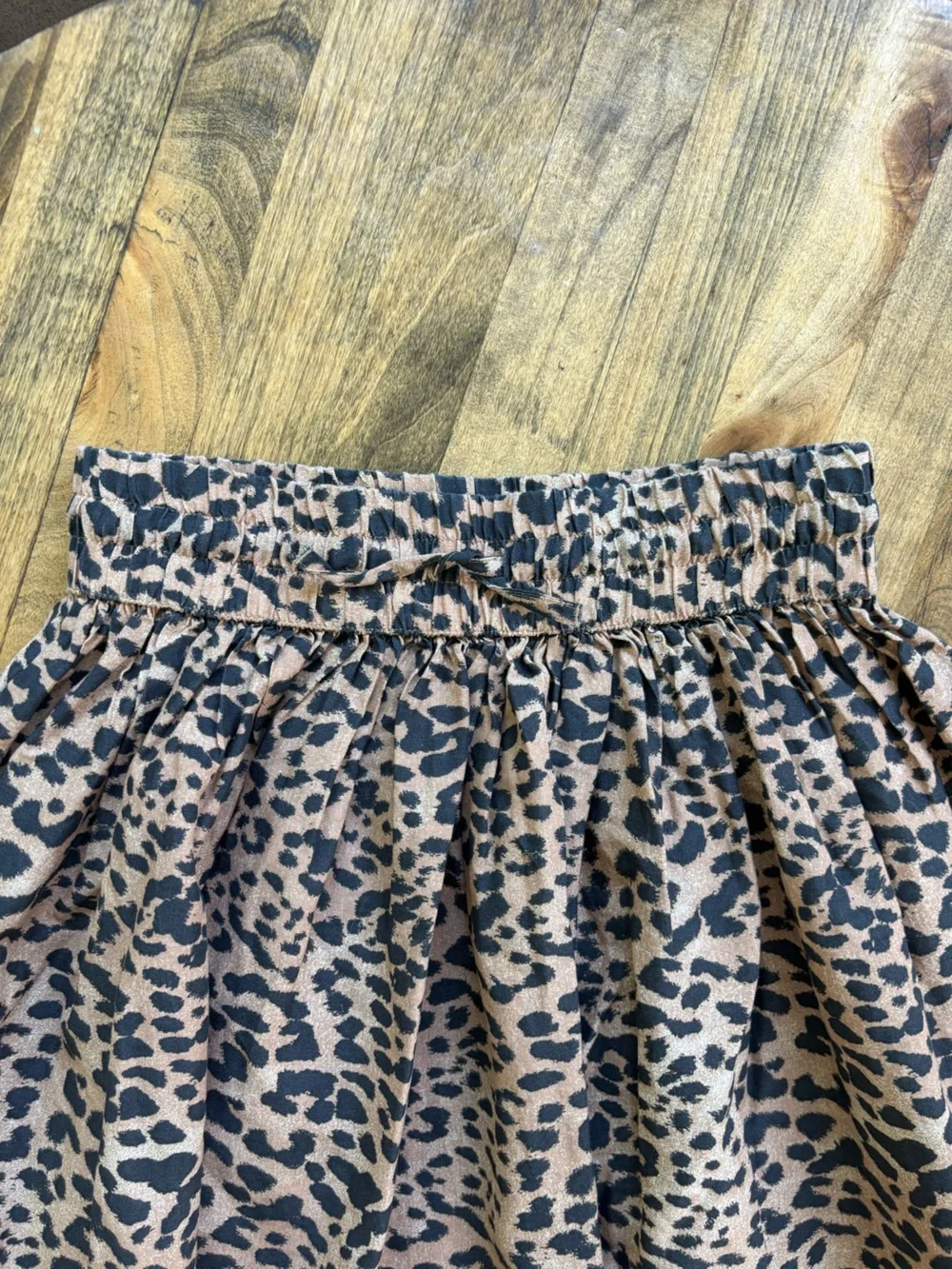 Girls Gap Leopard Print Skirt